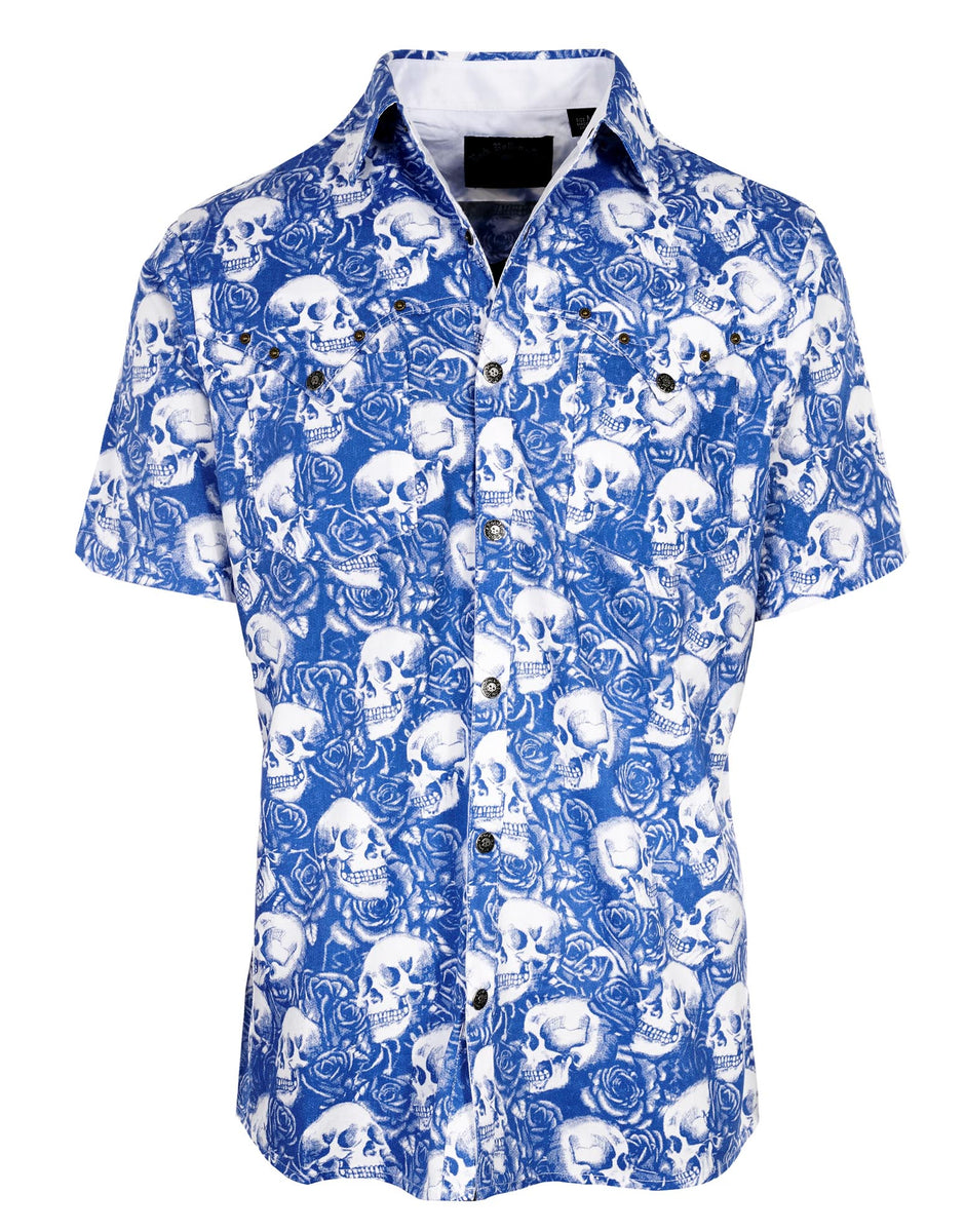 men-s-ss-skull-shirt-dream-police-in-blue-by-rock-roll-n-soul