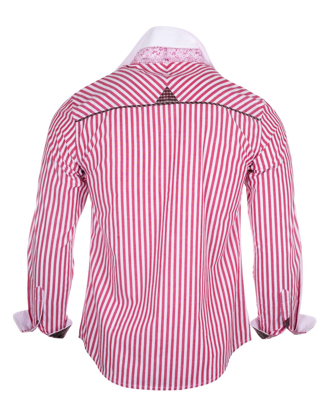Men's LS Button up Fashion Shirt | Strawberry Fields Rock Roll n Soul